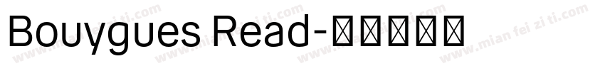 Bouygues Read字体转换